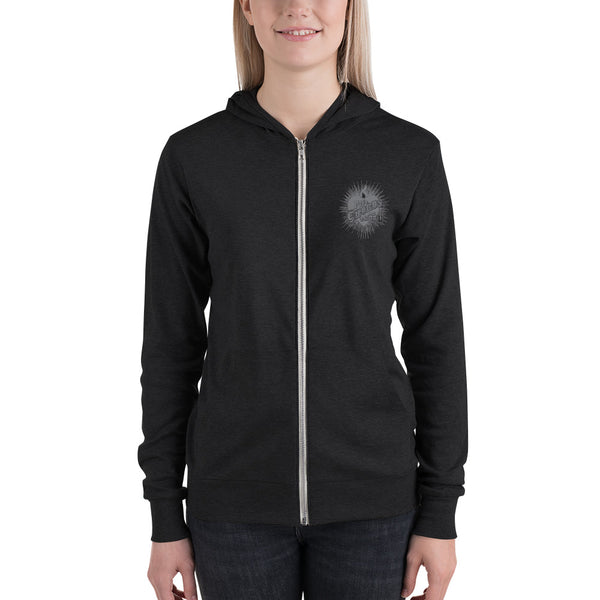 Unisex zip hoodie